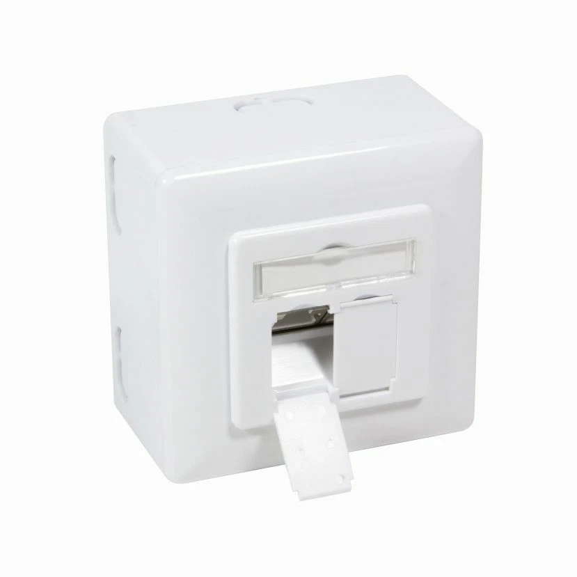 Netzwerkdose LAN Dose CAT6 CAT 6 Unterputzdose Aufputzdose Datendose weiß RJ45 - Bild 3 von 4