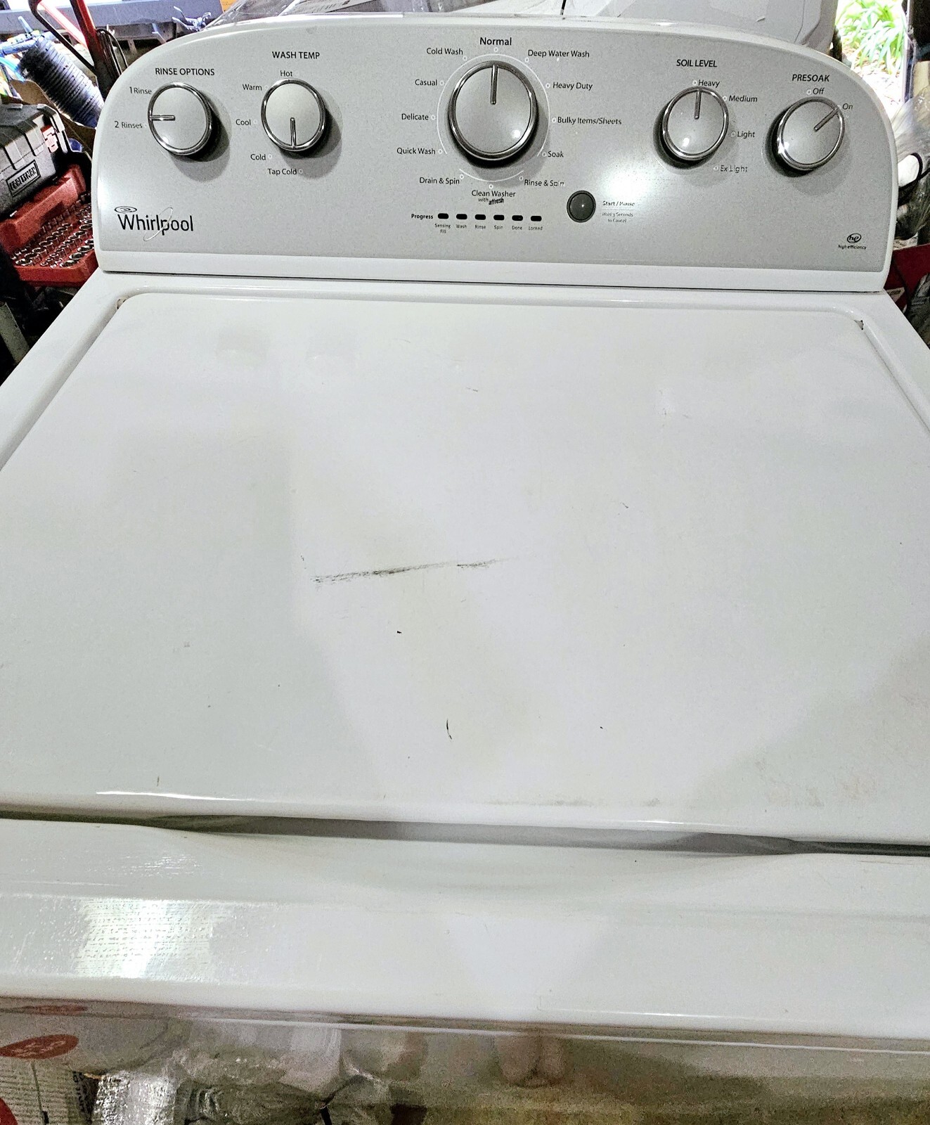 WHIRLPOOL WASHER HIGH EFFICIENCY TOP LOADING eBay