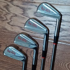 Spalding Tee-Flite RH Vintage Blade Irons Set 3 5 7 9 Steel Shafts. Pre-owned