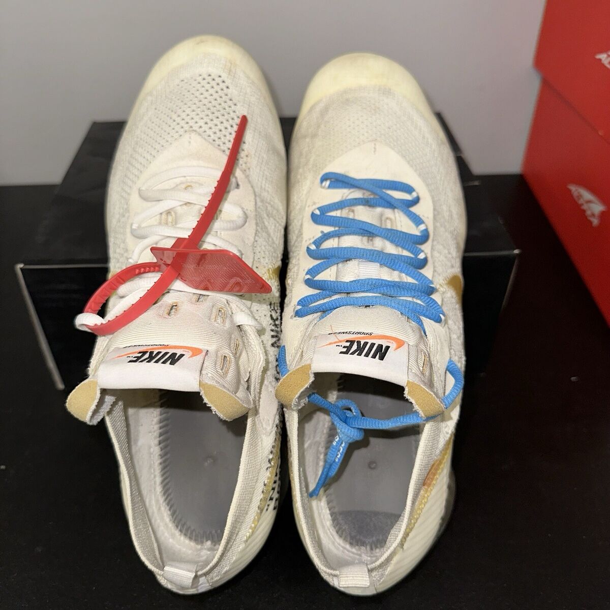 NIKE x OFF-WHITE AIR VAPORMAX WHITE AA3831-100 THE TEN NIKE x OFF-WHITE AIR VAPORMAX WHITE AA3831-100 THE TEN