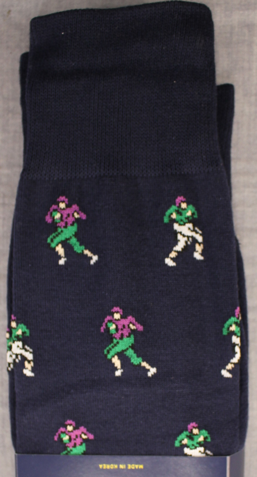 RALPH LAUREN 2 paia calze eleganti uomo CALCIATORE blu navy pony nuove con etichette 6 12 5