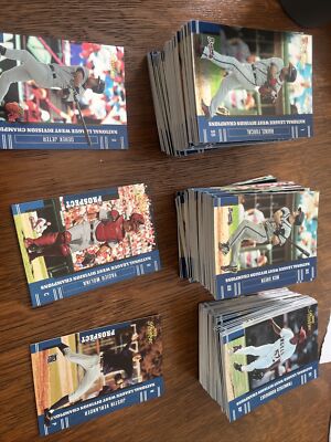 2005 Playoff Prestige NL West Division Champions Complete Set (1 of 17 Sets)