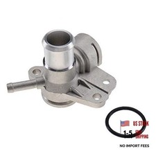 Aluminum Coolant Outlet Flange Compatible for Jetta GLI Tiguan Passat CC Eos