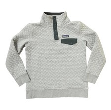 Patagonia Women's Quilted Snap-T Pullover Drifter Gray Size XS, X-Small