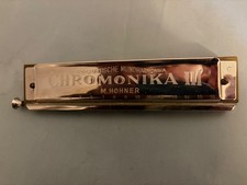 Hohner Chromonika III 16-Hole Chromatic Harmonica C 1950s