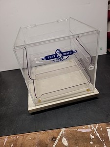 BEST MAID COOKIE COMPANY 2-Tier Acrylic Bakery Display Drawer for Cookies