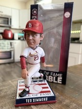 TED SIMMONS St. Louis Cardinals Legend MLB Hall of Fame Bobblehead NIB!