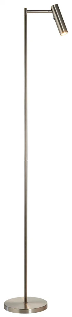 Floor Light Silver Dedicated Reader LED Spot Satin Nickel Endon 98116
