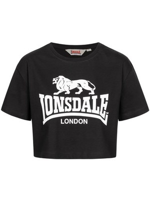 Lonsdale Gutch Crop T-Shirt Damen Shirt 48721