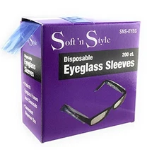 Soft 'N Style Disposable Eyeglass Sleeves 