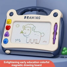 Magnetic Drawing Pad for Kids with Stamps & Legs – Color Doodle Magna Board