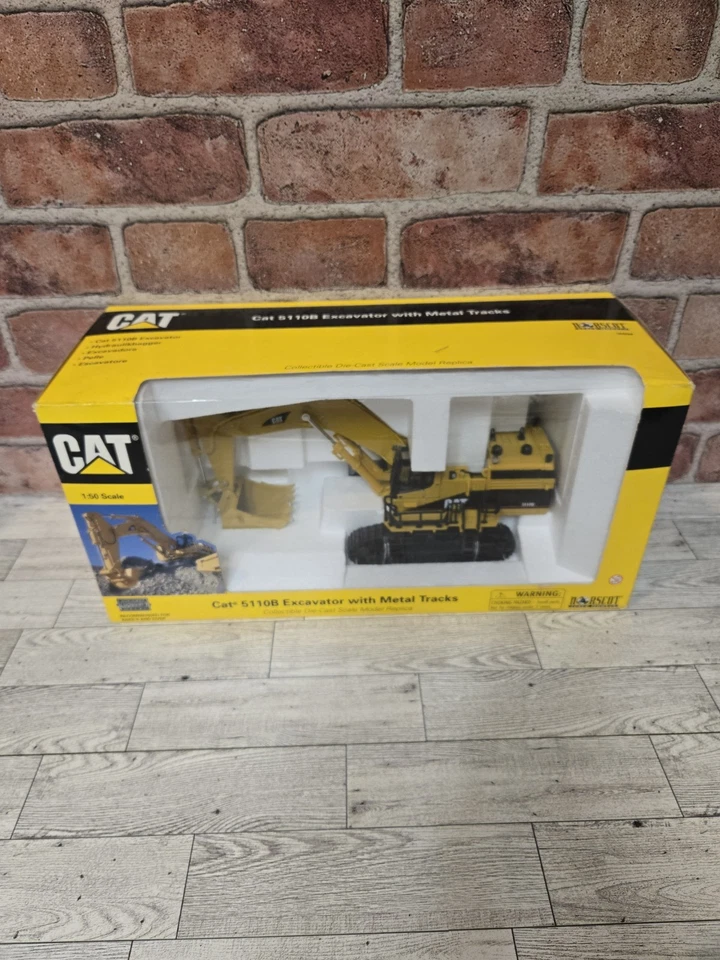 CAT 5110B Evacuator 带金属轨道 Nor Scot 模型压铸 1/50 比例。 2002 Md — 第 4/4 张图片
