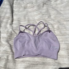 Bo Tee Snatched Workout Bra In Dusty Lilac MORE THAN 50 OFF Sz Small
