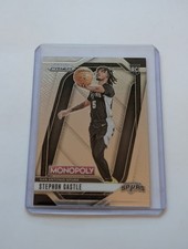 2024-25 Prizm Monopoly Stephon Castle RC #75 San Antonio Spurs