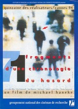 71 Fragments of a Chronology of Chance 1994 French Pressbook
