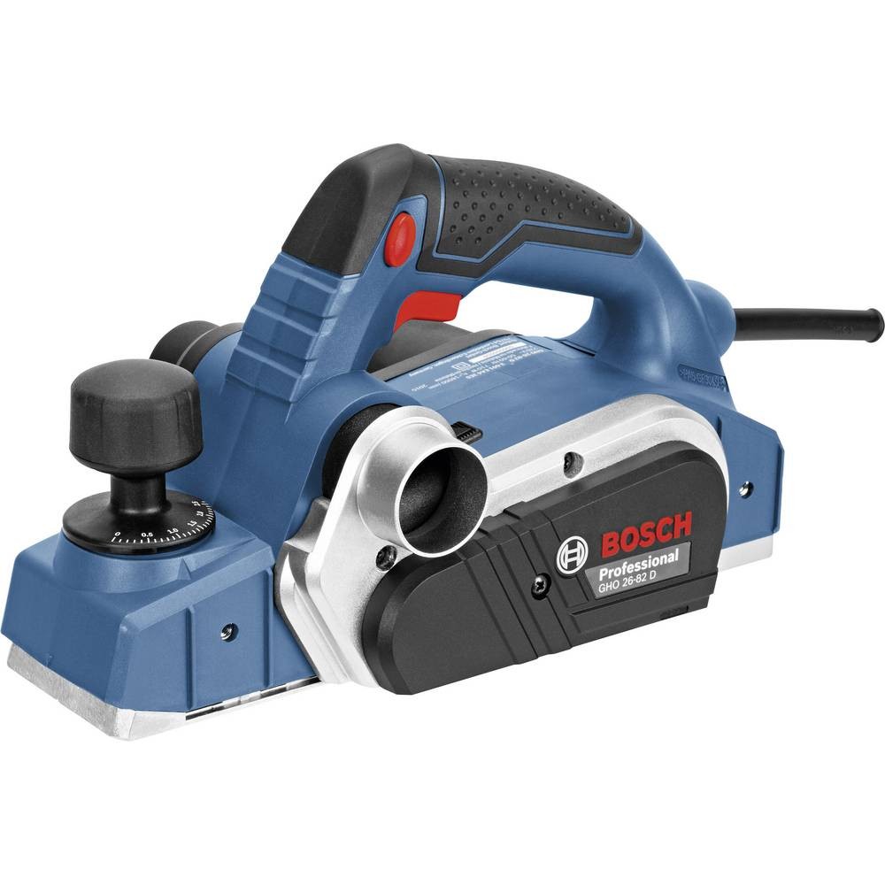 Rabot électrique Bosch Professional 06015A4300 de 82 mm avec sa mallette