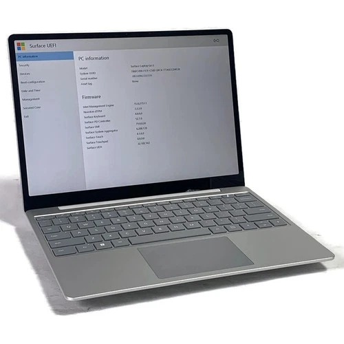 Microsoft Surface Laptop Go 2 12.4" i5-1135G7 2.4GHz 16GB 256GB NVMe SSD - Win11