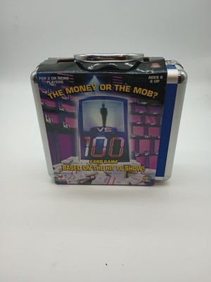1 vs 100; Money or the Mob Suitcase Card Game 2006 Cardinal - Brand New