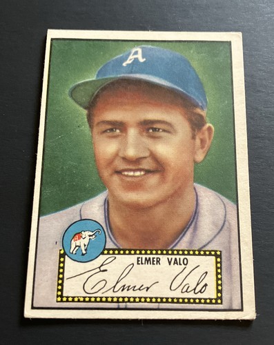 Elmer Valo #34 1952 Topps card