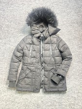 Guess Woman s Size Medium Woman s Fur Hood Puffer Coat