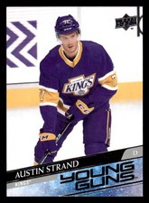 2020-21 Upper Deck #722 Austin Strand Young Guns RC