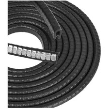 Black Edge Trim 1/16" 100ft - Metal Edge Protector