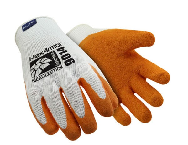 Hexarmor Sharpsmaster Ii Glove Orange Size 9