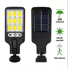 3PCS Outdoor Solar Wall Light LED Motion Sensor Bright Flood Street Lamp 3 Mode