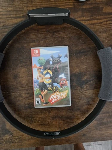 Nintendo Ring Fit Adventure Fitness Game for Switch with Ring-Con Accessory
