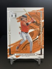 GUNNAR HENDERSON 2024 PANINI IMPECCABLE BASEBALL SILVER CARD SP #12/60 *ORIOLES*