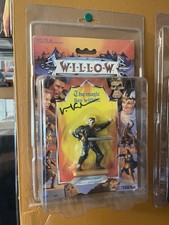 Willow  Madmartigan 1988 with Val Kilmer Autograph Monster Mania Case Included 