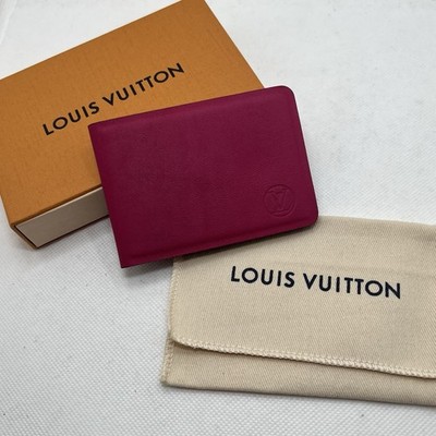 Louis Vuitton Leather Folding Compact Mirror Pink Nomad Aurelien w/Box & Dustbag