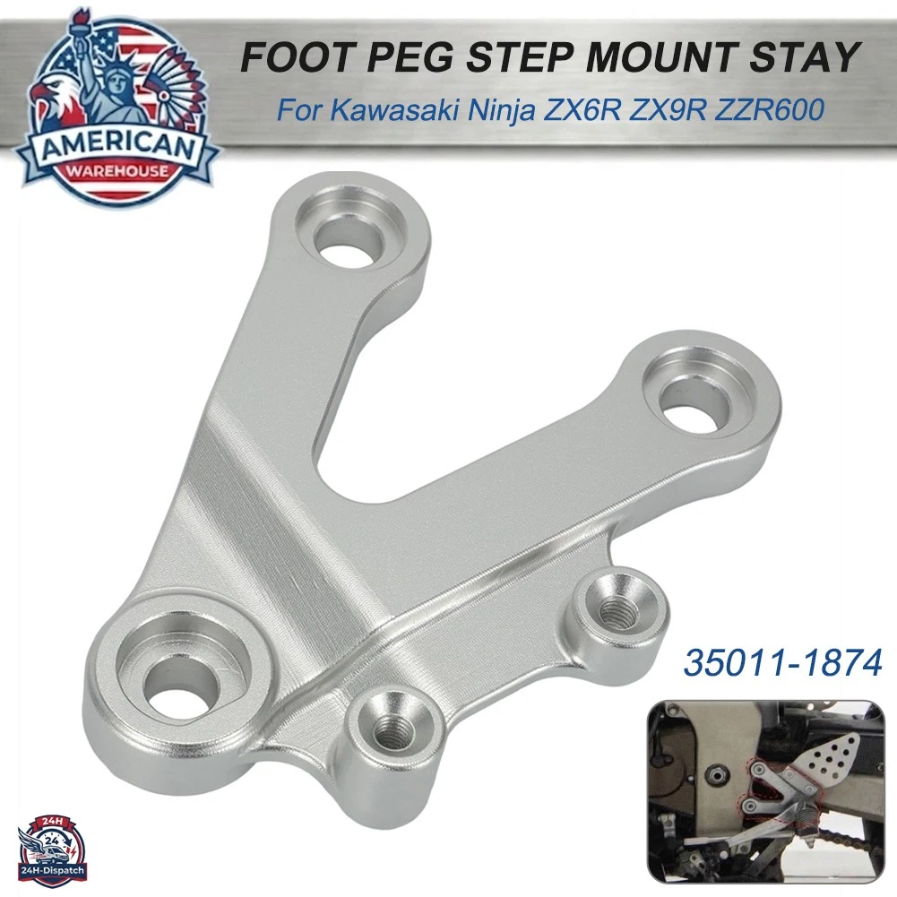Motorcycle Foot Pegs & Pedal Pads for Kawasaki Ninja ZX9R for sale