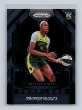Dominique Malonga #14 2025 WNBA Panini Prizm Fearless Insert Card NM+