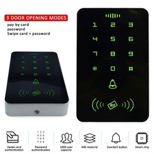 Intelligent Door Lock RFID Card Reader Security Password Keypad Entry Access