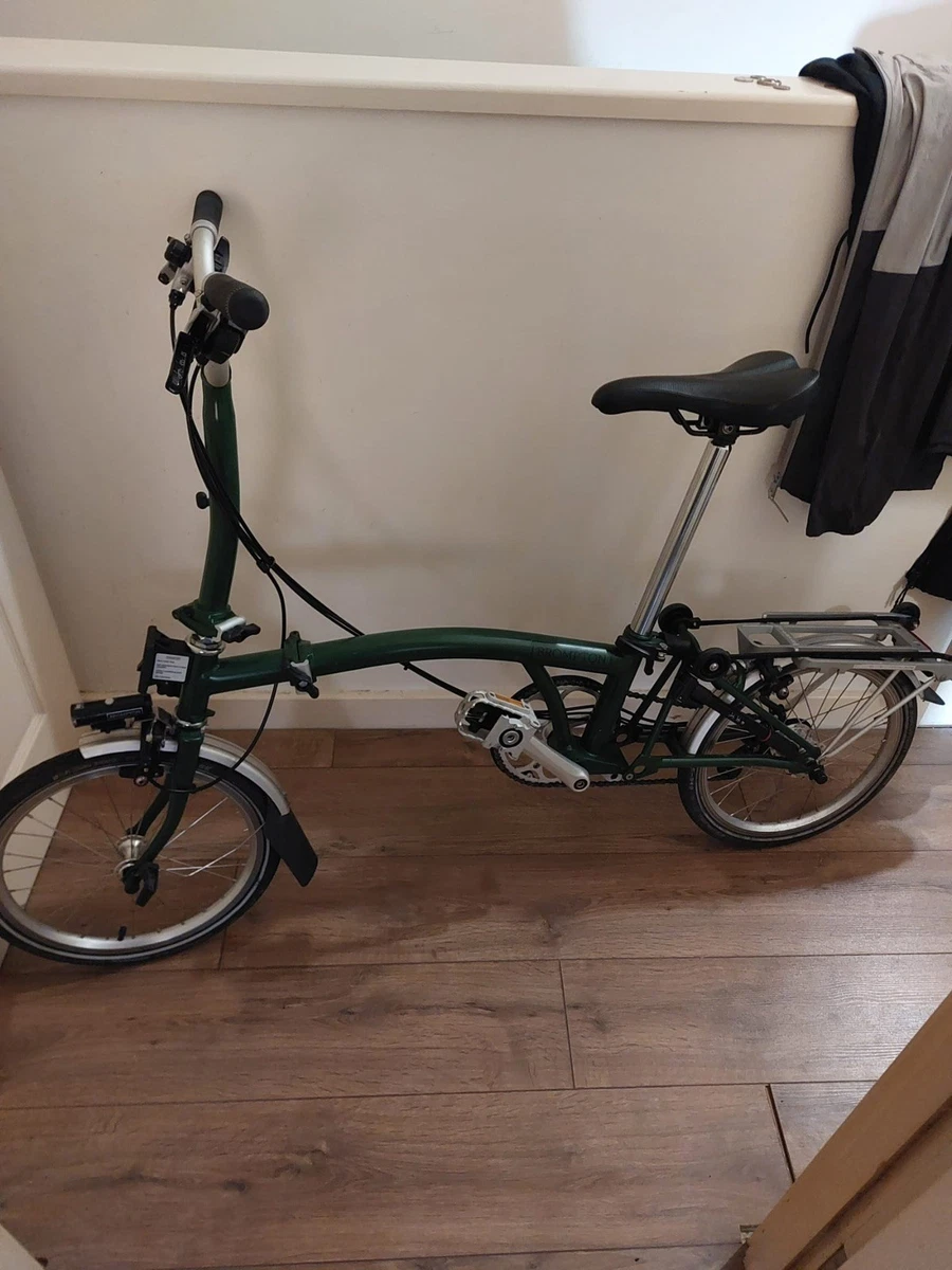 Racing Green Brompton M6L 6 speed folding bike | eBay