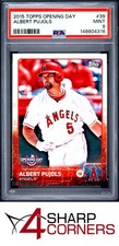 2015 TOPPS OPENING DAY #39 ALBERT PUJOLS ANGELS POP 1 PSA 9