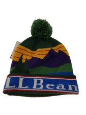 L.L.Bean knit cap 296924 Green
