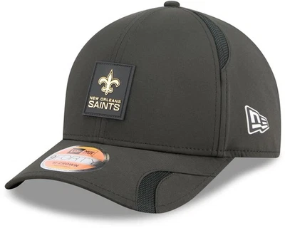 New Orleans Saints NFL Sideline 2025 New Era 9Forty M-Crown Black Team Cap