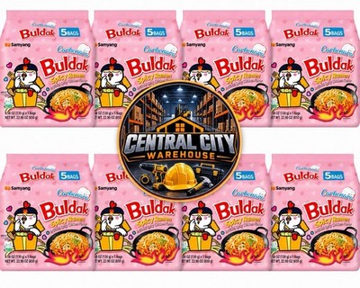 Samyang Buldak Ramen Carbonara Spicy Chicken 5x8 Bundles 40 BAGS FREE SHIPPING