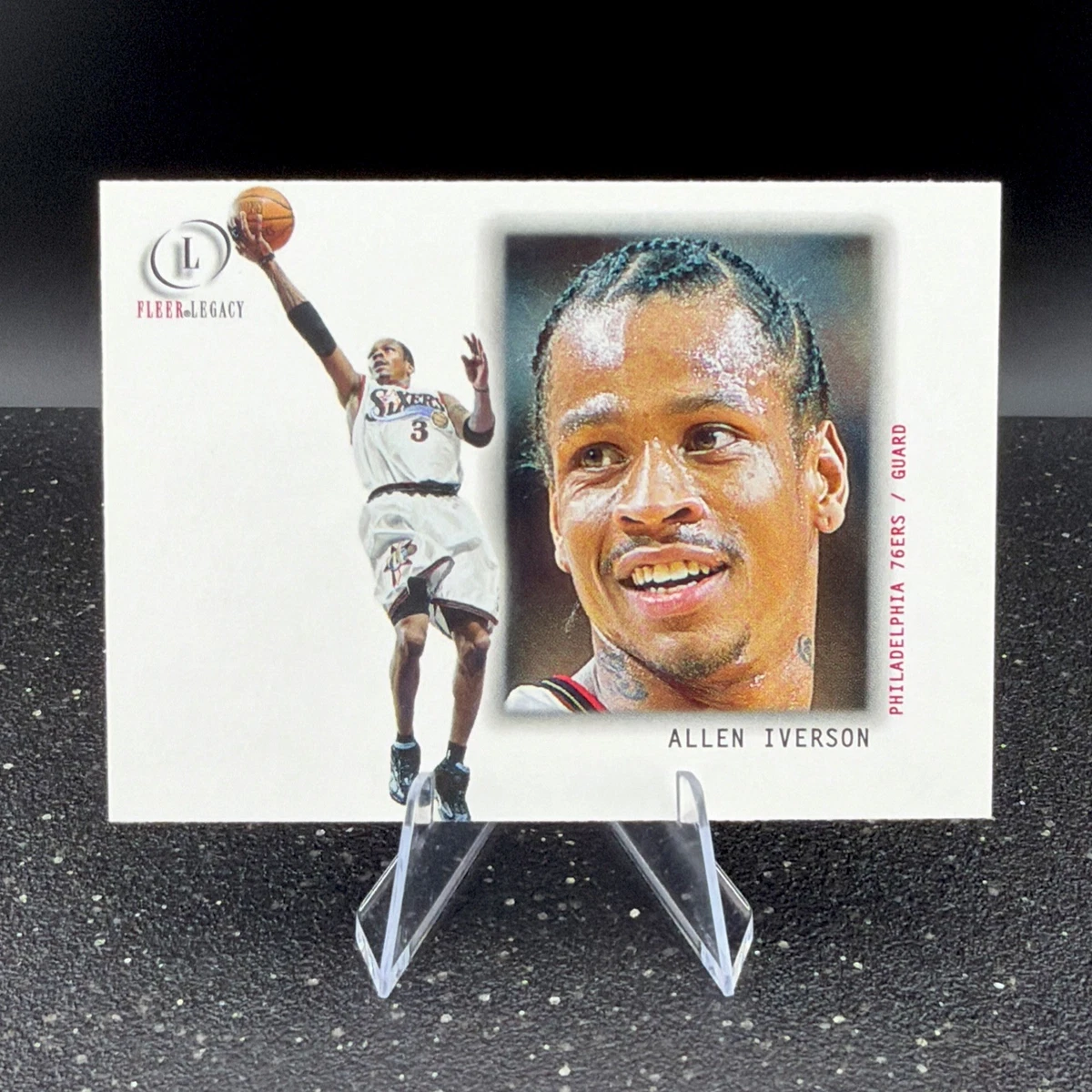 Fleer Allen Iverson Basketball 2000-01 Season Sports Trading Cards