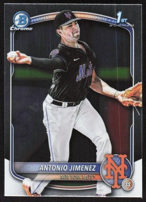 2025 Bowman Draft #BDC-56 Antonio Jimenez Chrome