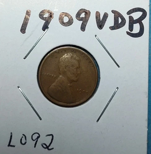 1909 VDB Lincoln Cent / Very Good VG / Low Shipping