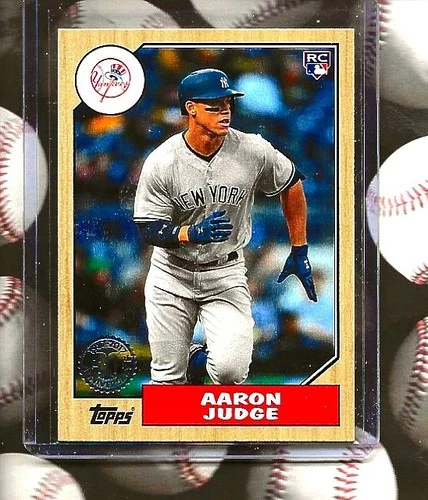 AARON JUDGE 2017 TOPPS UPDATE SERIES 30th ANNIVERSARY CARD #US87-35