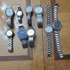 Quartex  Acurat De Wond So-Vance Mixed Lot 9 Quartz Wristwatches