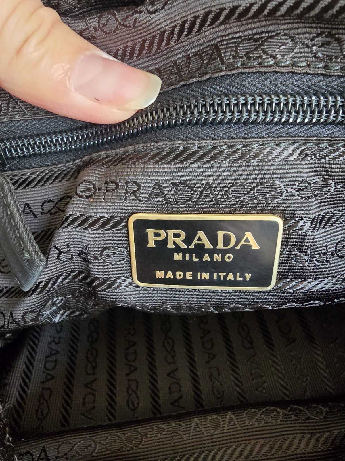 Authentic Prada Sequence Embroidery Mini Handbag - image 6