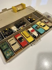 AURORA T-JET PIT KIT w 10 Slot Cars vintage solid rivet chassis mustang Camaro