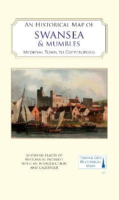 Eine historische Karte von Swansea & Mumbles - 9781838071929