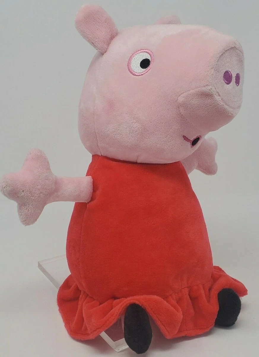 Peppa pig 20in talking plush hotsell red dress