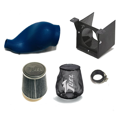 Fuel Customs FCI Intake Kit Air Box Filter KN Kit Blue Yamaha YFZ 450R 2015+ - Picture 1 of 3
